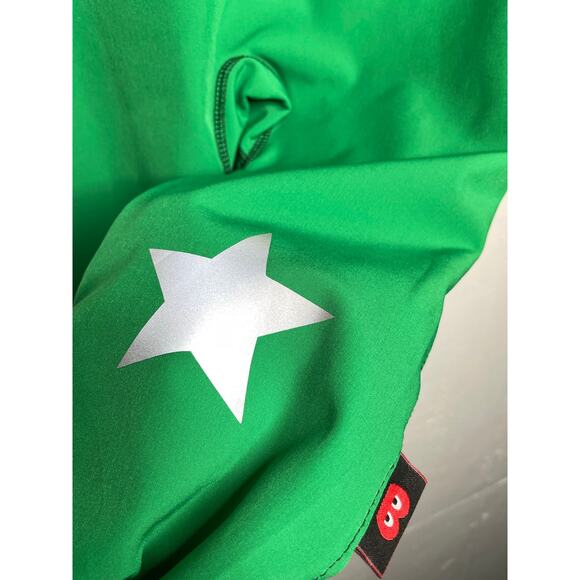 iELM Waterproof Softshell Avocado Green Size 98 2-3 years Hooded - Picture 6 of 9